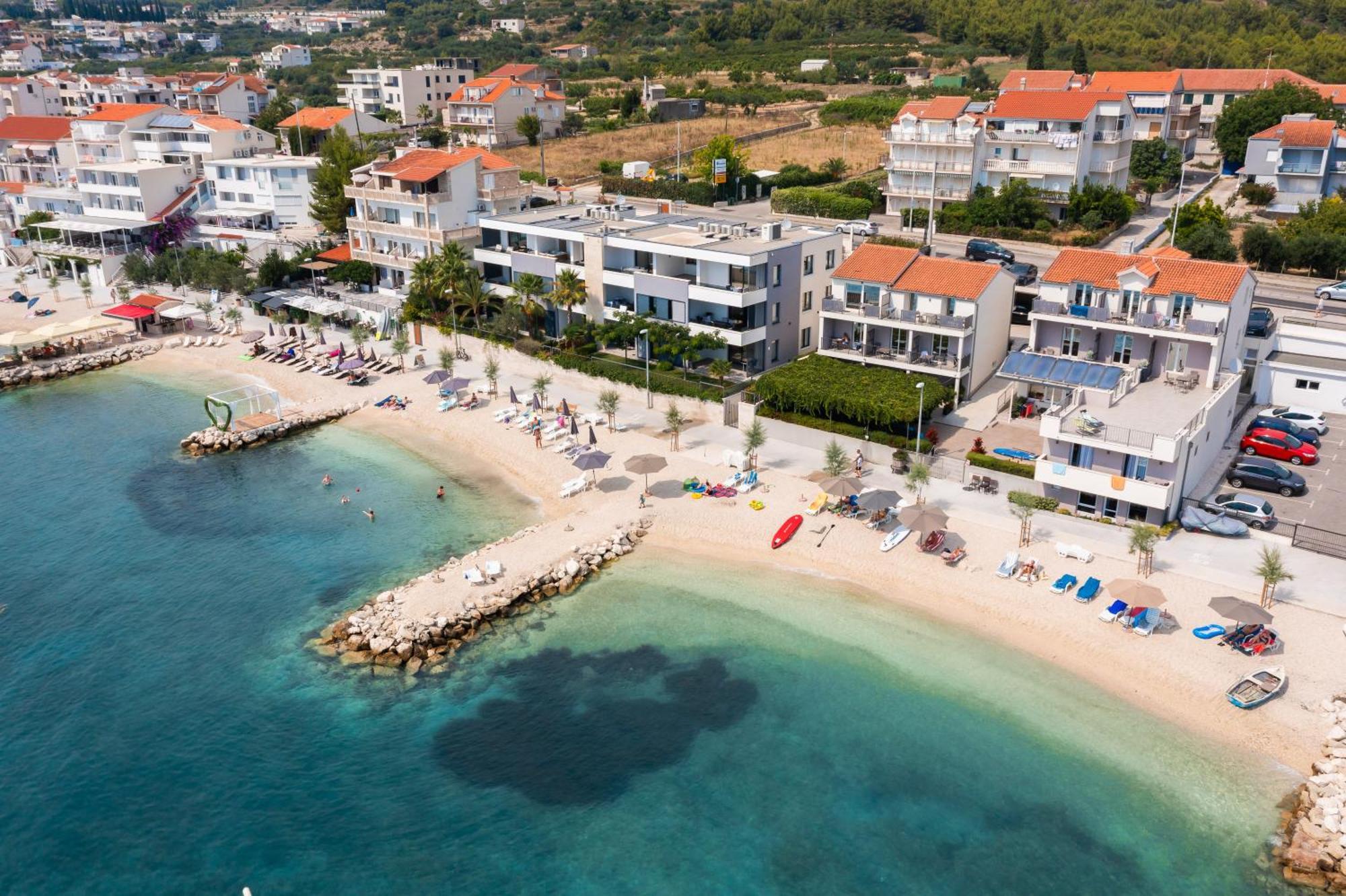 Seaside Luxury Suites Podstrana Bagian luar foto