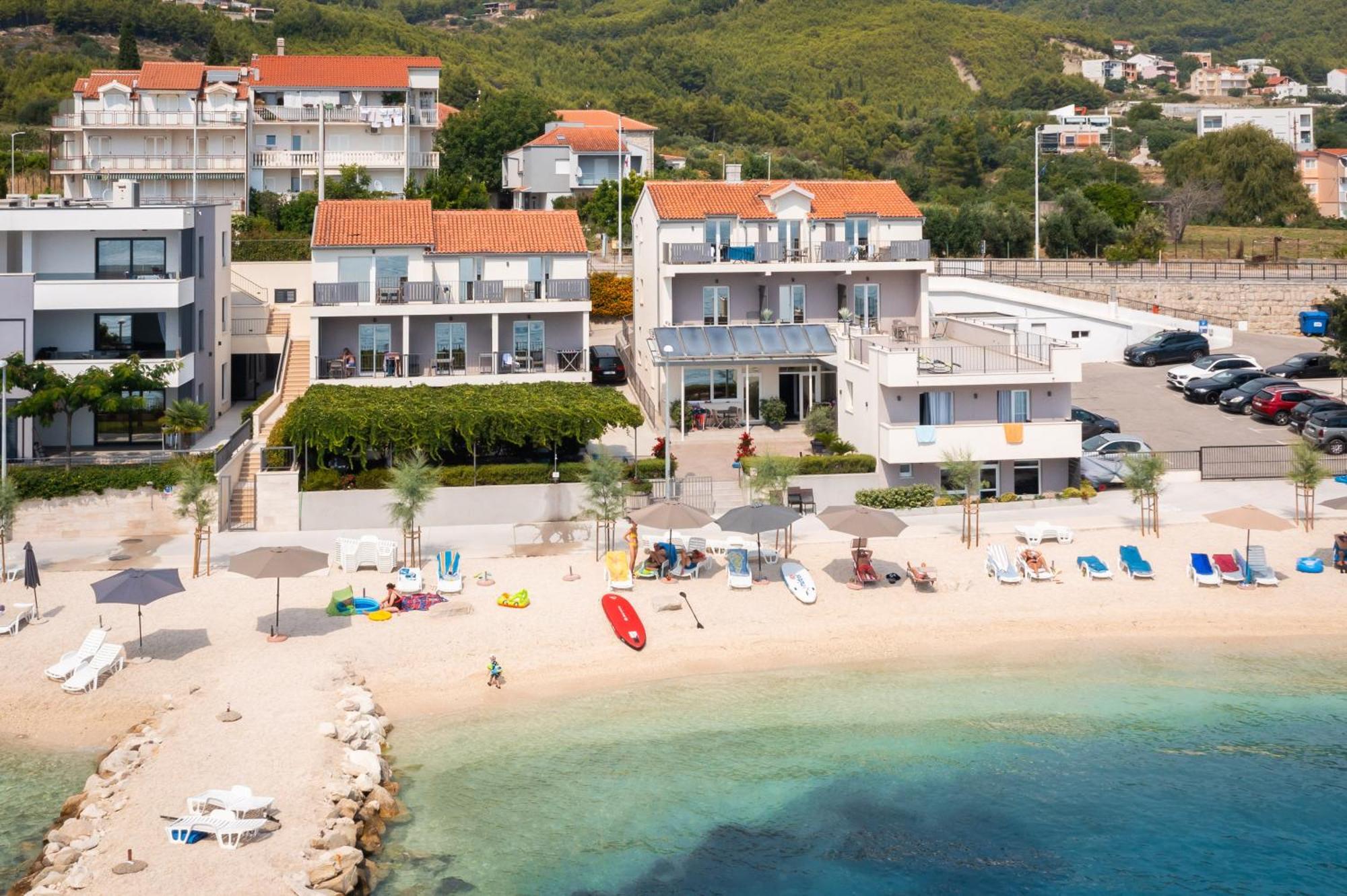 Seaside Luxury Suites Podstrana Bagian luar foto