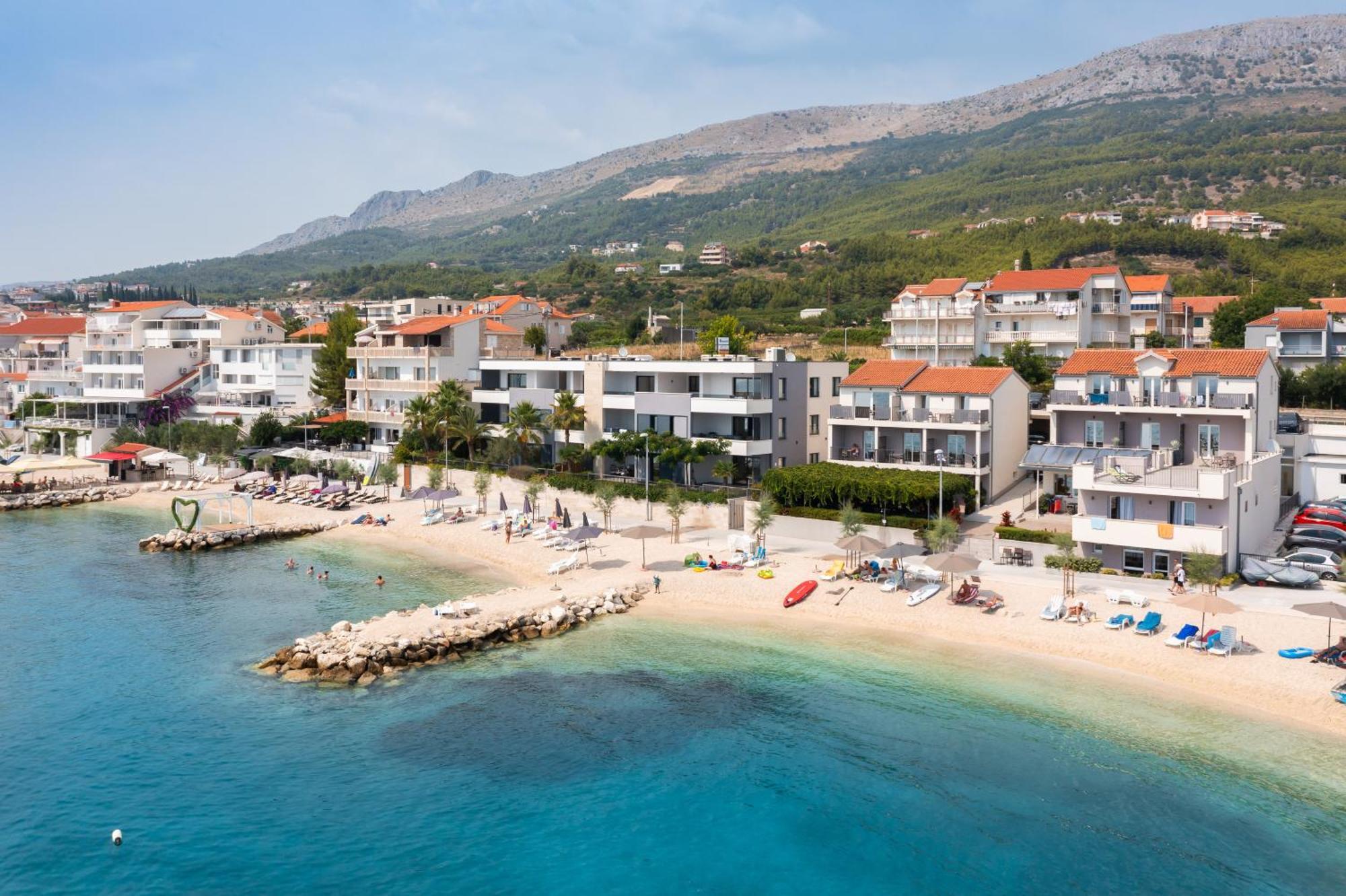 Seaside Luxury Suites Podstrana Bagian luar foto